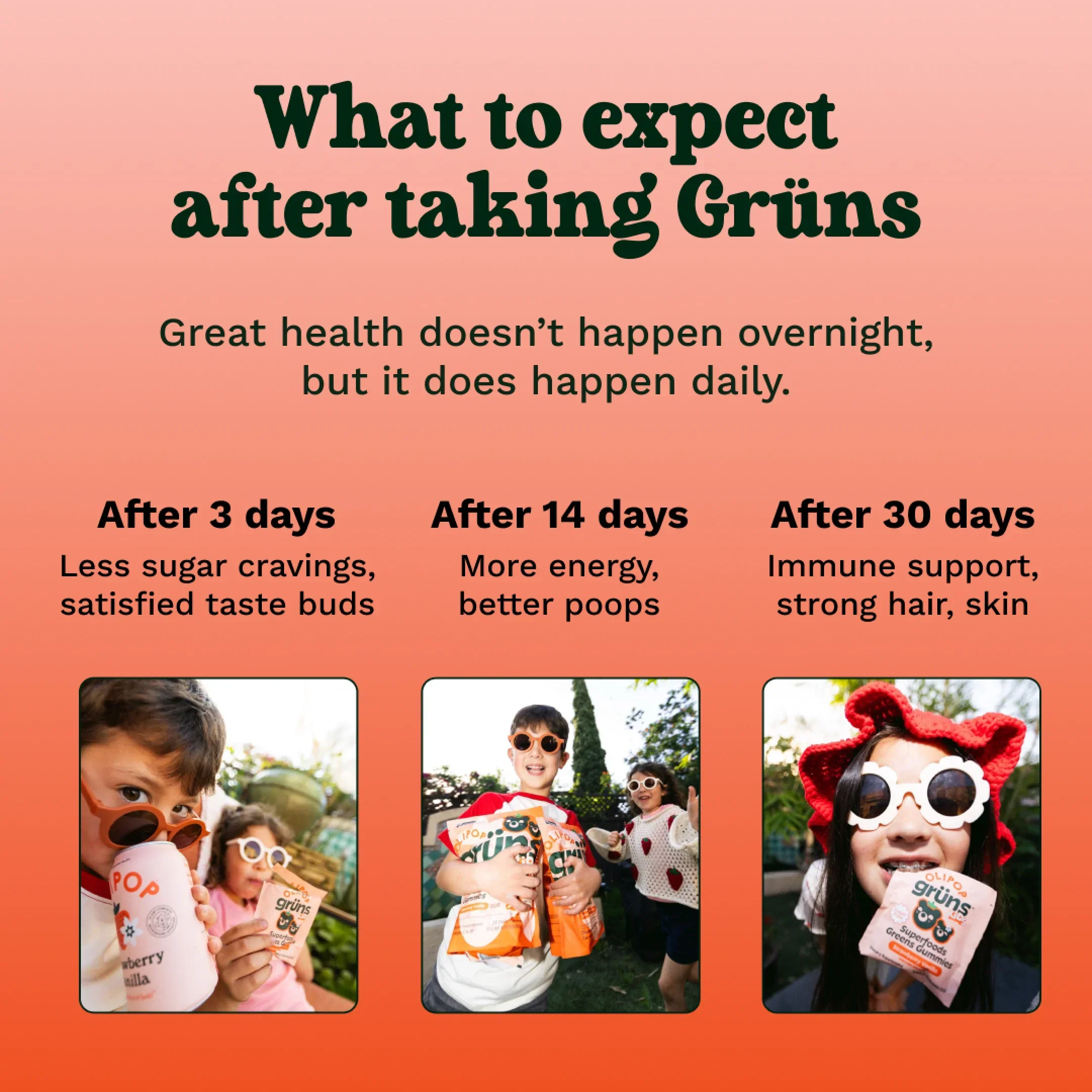 Grüns Kids OLIPOP® - Family Pick